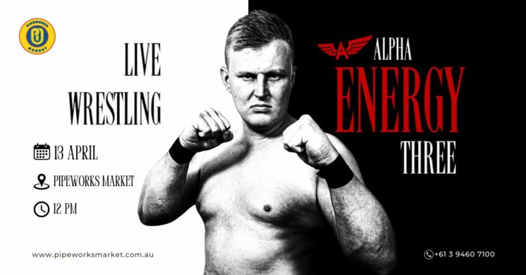 Alpha Pro Wrestling Presents “Energy Three” This Coming 13th of April 2024