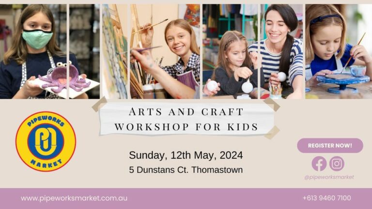 Arts and Craft Workshop for Kids