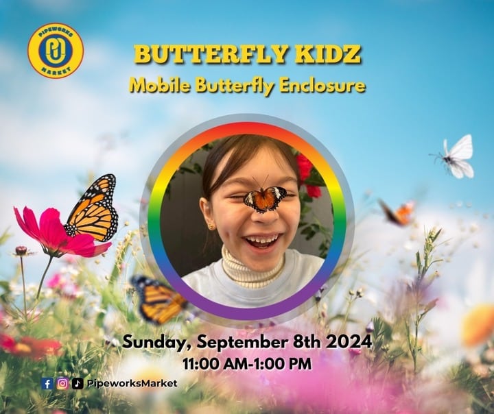 Butterfly Kidz! A Mobile Butterfly Enclosure this Sunday, 8th of Sptember