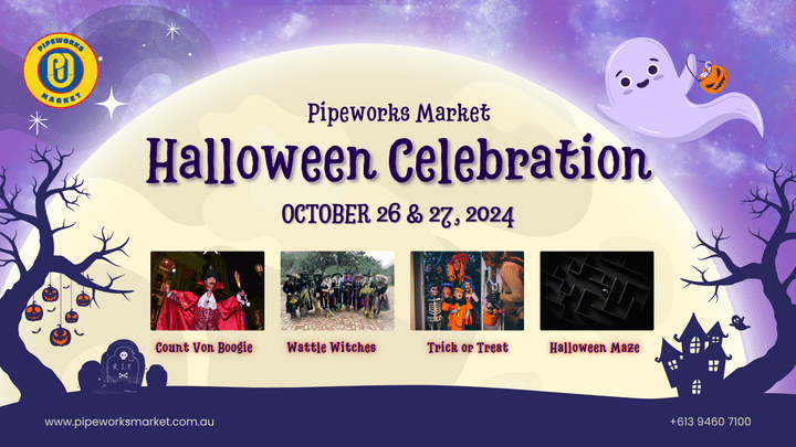 Haunting Halloween: A Weekend of Frights and Fun only at Pipeworks Market!