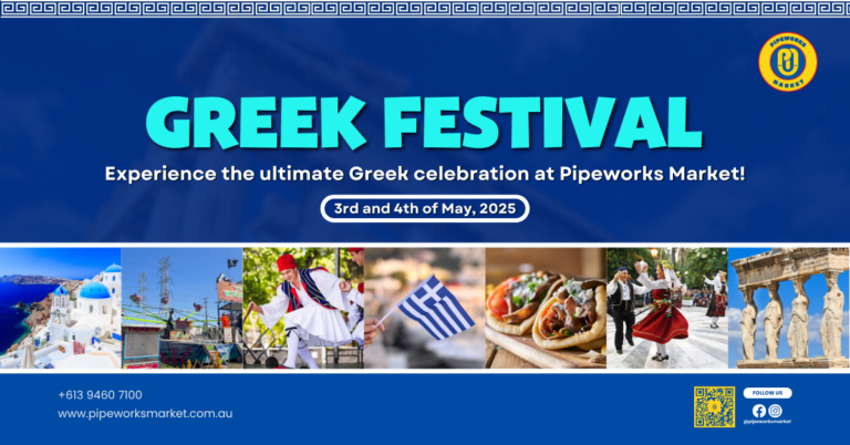 Opa! The Greek Festival Returns to Pipeworks Market – May 3 & 4!